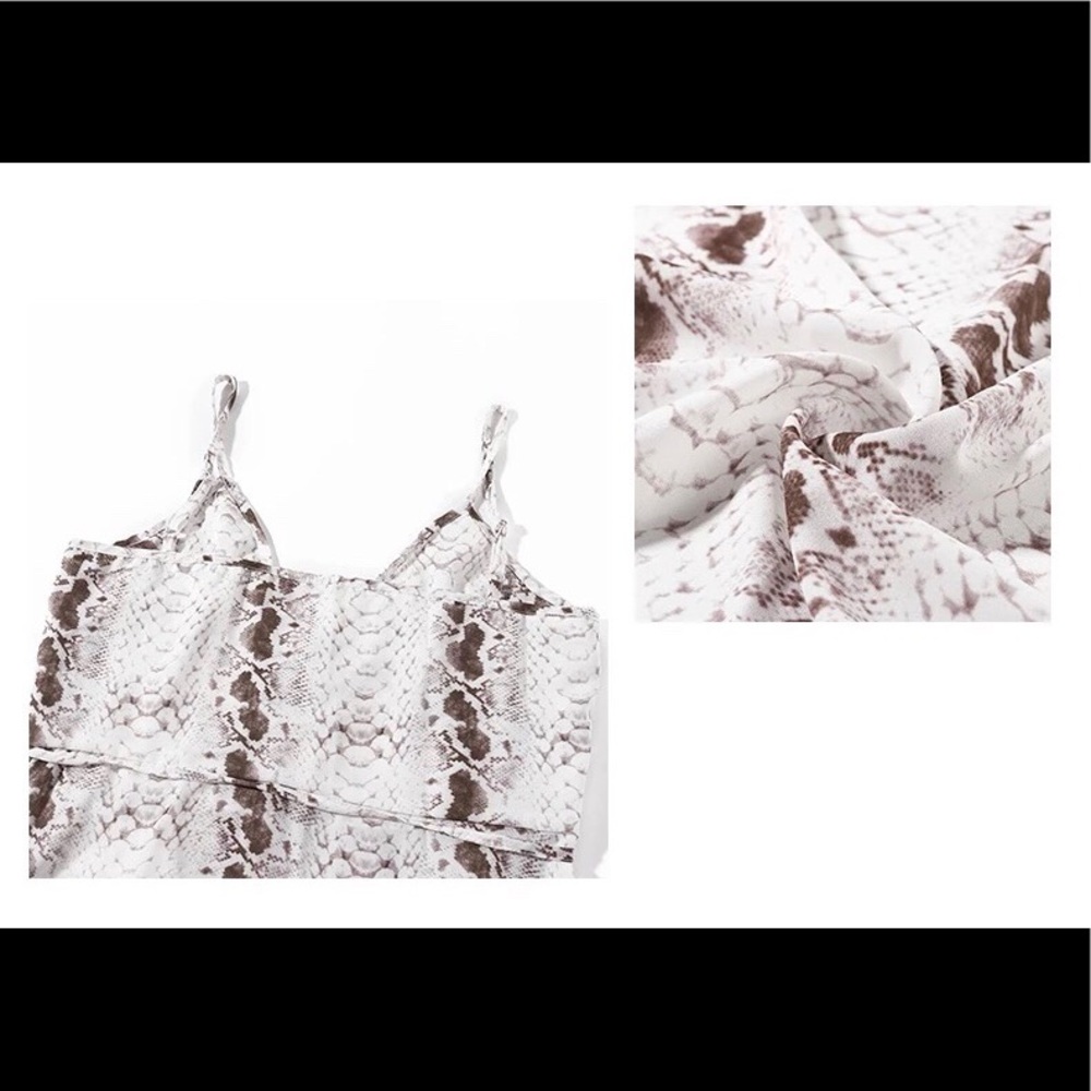 Snakeskin Midi Dress - Picture 12 of 13